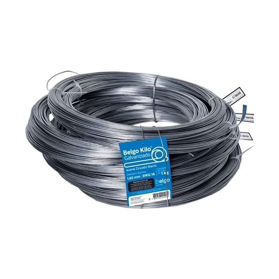 Arame 16 galvanizado Belgo Kilo
